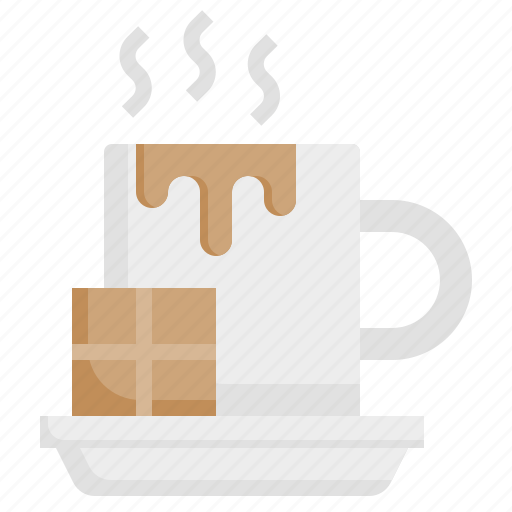 Hot, chocolate, drink, food, and, restaurant, tea icon - Download on Iconfinder