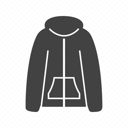 Clothes, clothing, jacket, outdoor, warm, winter, zip icon - Download on Iconfinder