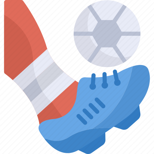 Football, sport, player, sports, ball, soccer, kick icon - Download on Iconfinder
