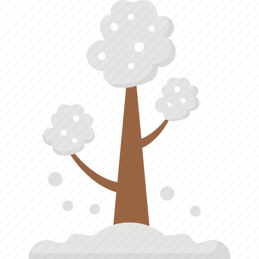 Snowfall tree, tree, pine tree, winter icon - Download on Iconfinder