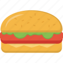 burger, fast food, food, bakery