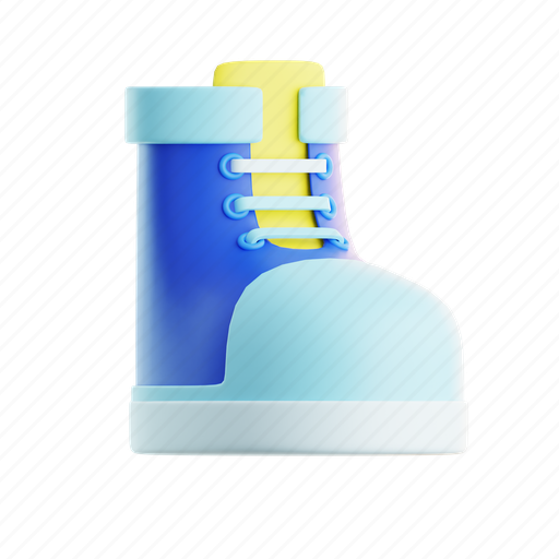 Boots, shoes, shoe, clothes, footwear, sport, clothing 3D illustration - Download on Iconfinder