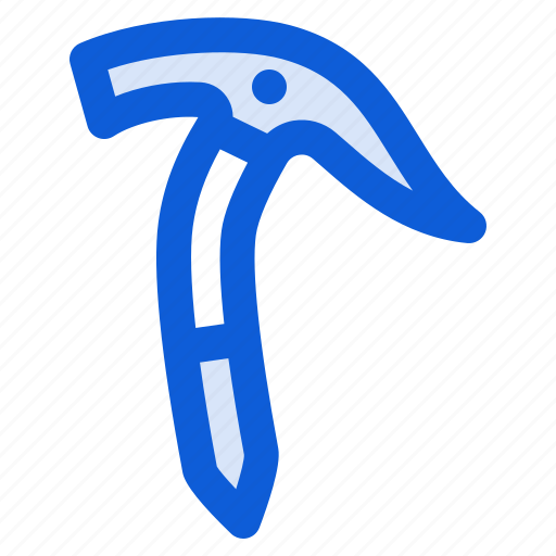 Ice, axe, hammer, climbing, tool, mountaineering, equipment icon - Download on Iconfinder