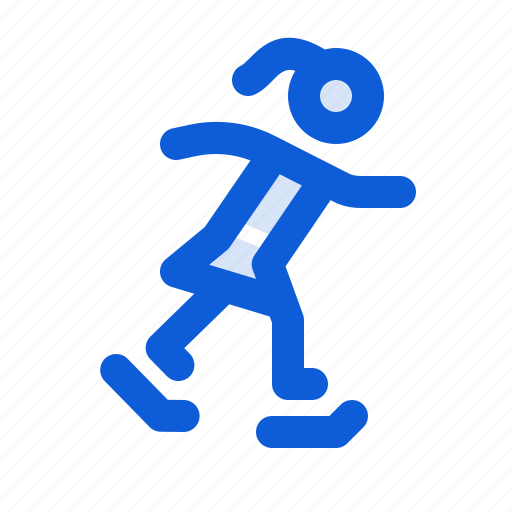 Ice, skating, roller, blade, sport, winter, man icon - Download on Iconfinder