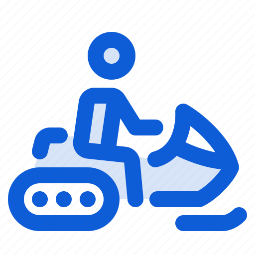 Snow, mobile, winter, sport, ice, ride, transportation icon - Download on Iconfinder