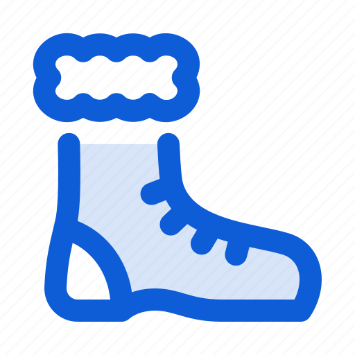 Winter, boot, shoe, footwear, snow, equipment, cold icon - Download on Iconfinder