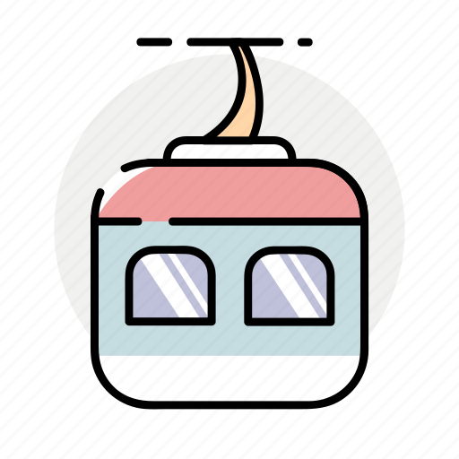 Funicular, mountains, winter icon - Download on Iconfinder
