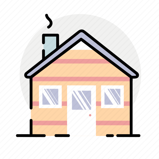 House, winter, wooden icon - Download on Iconfinder