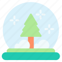 christmas, snow globe, snows, ornament, ball, crystal, decoration