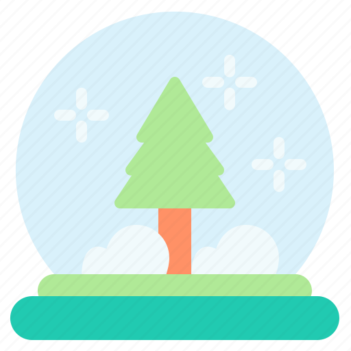 Christmas, snow globe, snows, ornament, ball, crystal, decoration icon - Download on Iconfinder