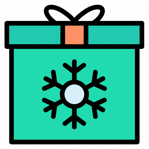 Winter, gift box, present, present box, giftbox, gifts, heart icon - Download on Iconfinder