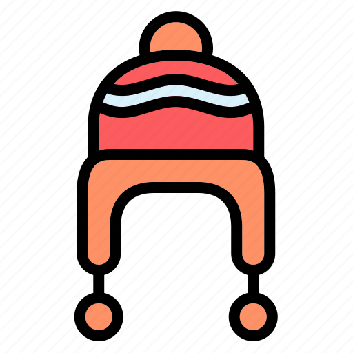 Hat, winter, clothing, earflaps, fashion, accessory, warm icon - Download on Iconfinder