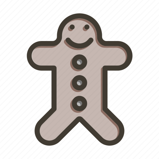 Gingerbread man, cookie, man, sweets, bread icon - Download on Iconfinder