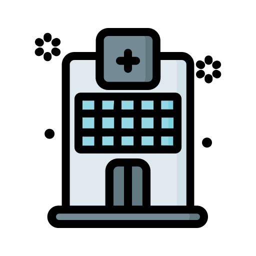 Building, clinic, healthcare, hospital, winter icon - Free download