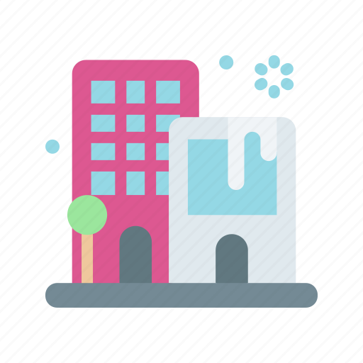 Building, company, office, real, estate, winter icon - Download on Iconfinder