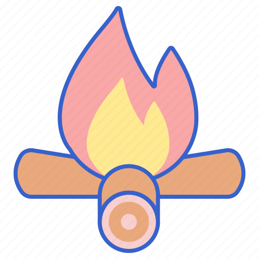 Bonfire, camp, fire, flame icon - Download on Iconfinder