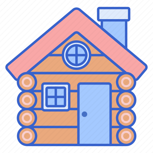 Cabin, house, log, wood icon - Download on Iconfinder