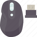 wireless, mouse, technology, computer, click