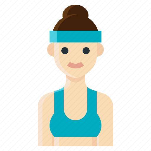 Activity, exercise, fitness, gym, healthy, lifestyle, woman icon - Download on Iconfinder