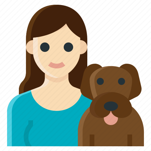 Activity, dog, friendship, happiness, lifestyle, pet, woman icon - Download on Iconfinder