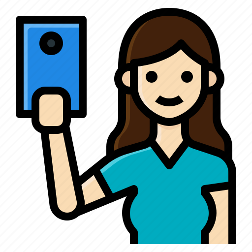 Activity, image, lifestyle, photo, selfie, smartphone, woman icon - Download on Iconfinder