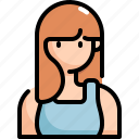 avatar, girl, profile, user, woman