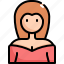 avatar, girl, profile, user, woman 