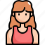avatar, girl, profile, user, woman 