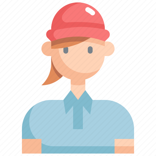 Avatar, cap, girl, hat, profile, user, woman icon - Download on Iconfinder