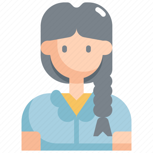 Avatar, female, girl, profile, student, user, woman icon - Download on Iconfinder