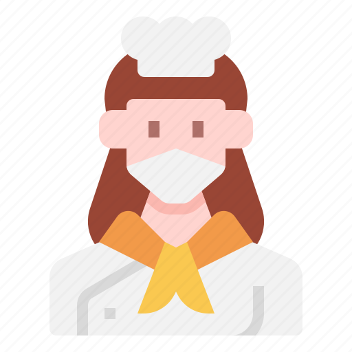 Avatar, chef, mask, medical, people, user, woman icon - Download on Iconfinder