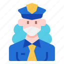 avatar, mask, medical, people, police, user, woman