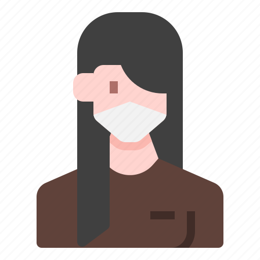 Avatar, mask, medical, people, teen, woman icon - Download on Iconfinder