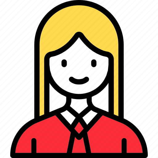 Attorney, judge, lawyer, prosecutor, woman icon - Download on Iconfinder