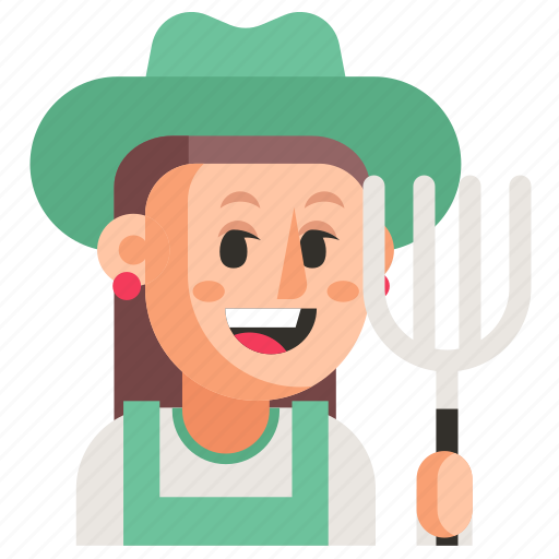 Avatar, farmer, job, profession, user, woman, work icon - Download on Iconfinder