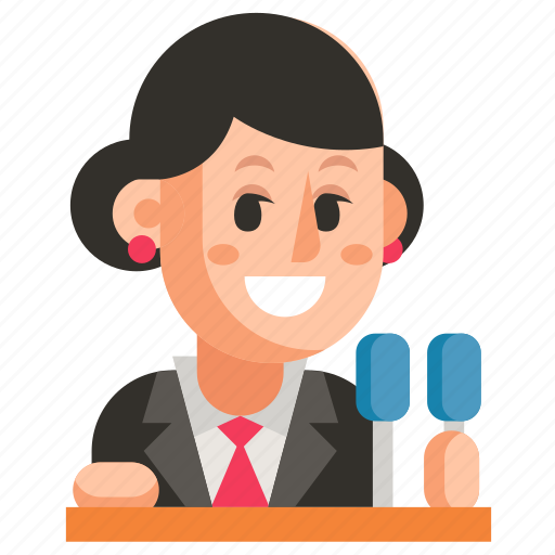 Avatar, job, politician, profession, user, woman, work icon - Download on Iconfinder