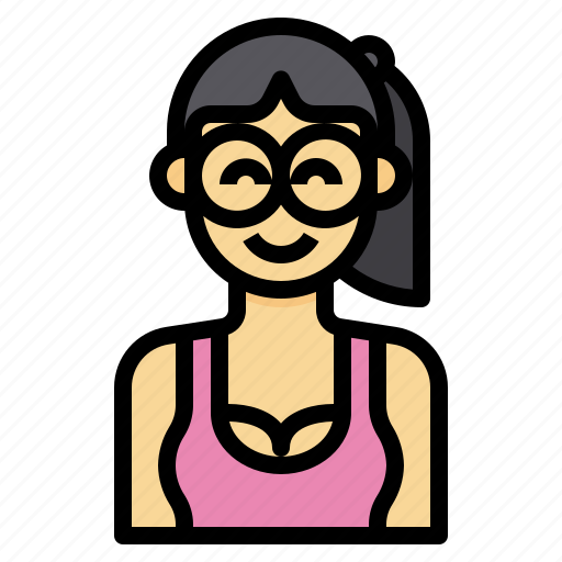 Avatar, woman, cute, profile, girl icon - Download on Iconfinder
