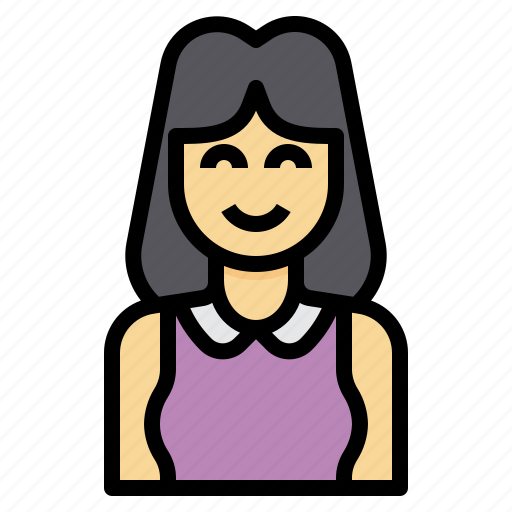 Avatar, woman, cute, profile, girl icon - Download on Iconfinder
