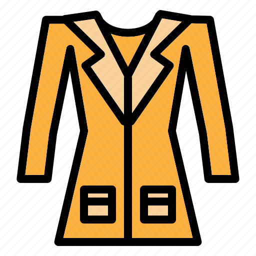 Coat, fashion, clothes, man, jacket, clothing, winter icon - Download on Iconfinder