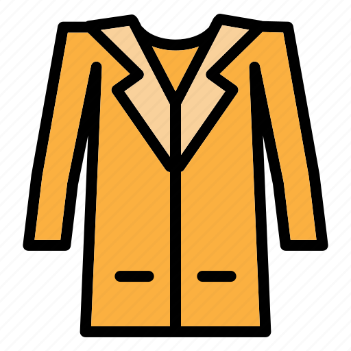 Coat, fashion, clothes, man, jacket, clothing, winter icon - Download on Iconfinder