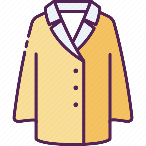 Clothes, coat, fashion, long, trench, women icon - Download on Iconfinder