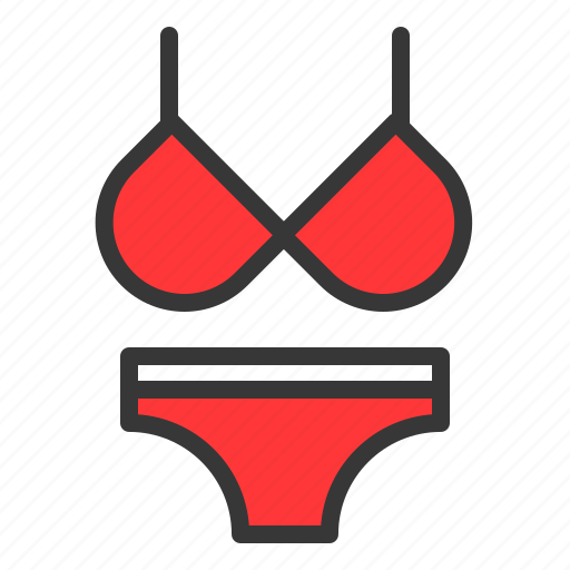 Clothes, fashion, female, underwear, bikini, summer icon - Download on Iconfinder