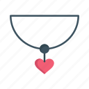 day, gift, heart, necklace, women, womens
