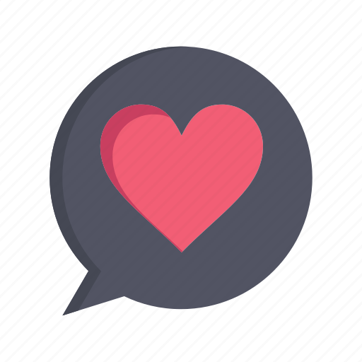 Chat, day, heart, love, women, womens icon - Download on Iconfinder