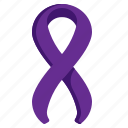 ribbon, awareness, cultures, day, purple, womens
