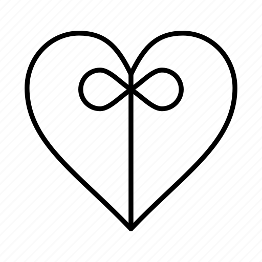 Gift, heart, ribbon icon - Download on Iconfinder