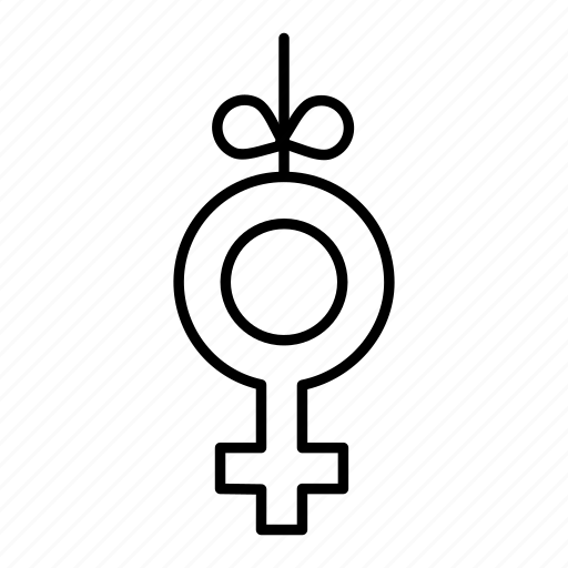 Gender, ribbon, symbol icon - Download on Iconfinder