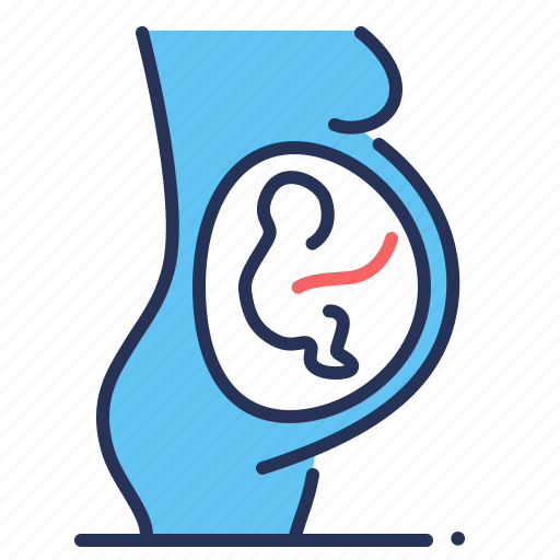 Fetus, obstetrics, pregnant, woman icon - Download on Iconfinder