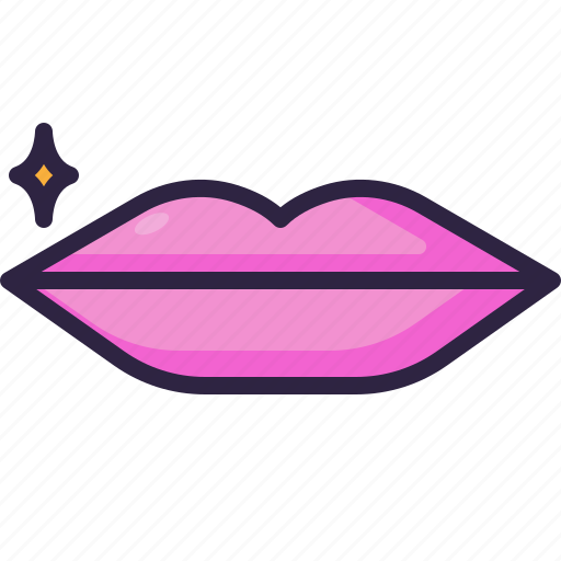 Kiss, femenine, valentines, beauty, romantic, mouth, lips icon - Download on Iconfinder