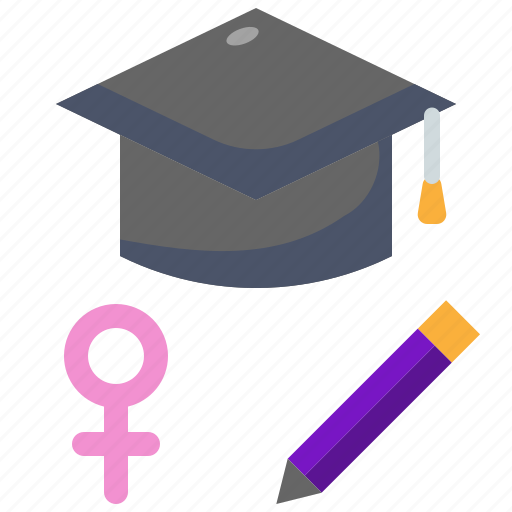 Education, university, pencil, mortarboard, college icon - Download on Iconfinder